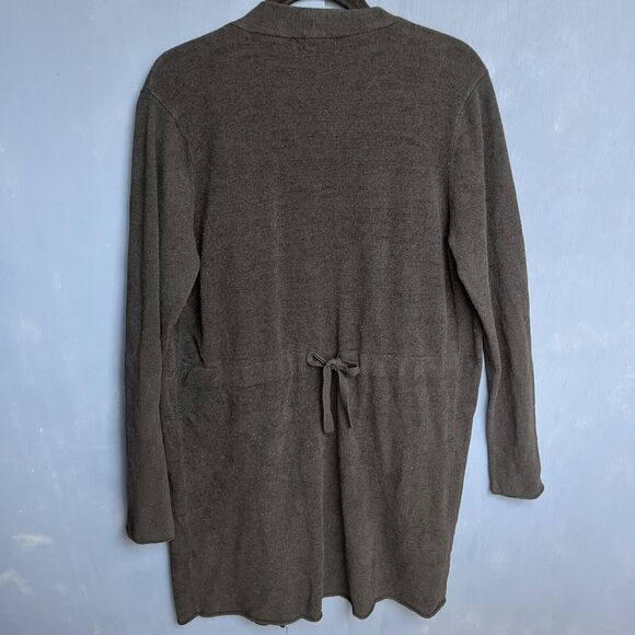 Barefoot Dreams Womens Size Medium Cardigan Cozy Chic Lite Knit Open Sweater 121 - Picture 5 of 7